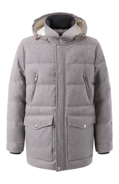 Мужская шерстяной пуховик BRUNELLO CUCINELLI, арт. MM4631823