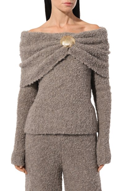 Шерстяной пуловер GIUSEPPE DI MORABITO, арт. 03FWKNT330 03380, фото 3