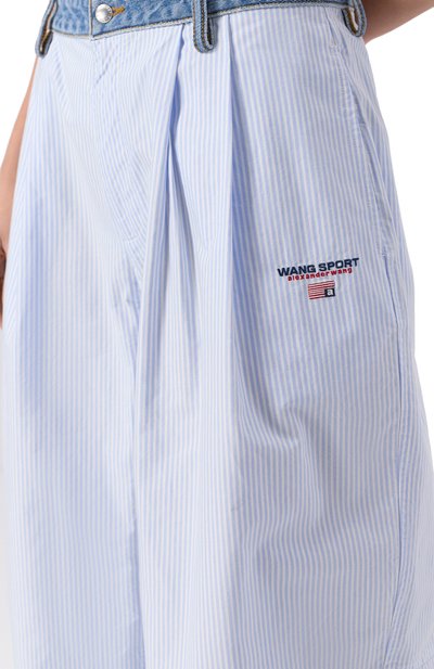 Хлопковые брюки ALEXANDERWANG.T, арт. 4WC2254838, фото 5