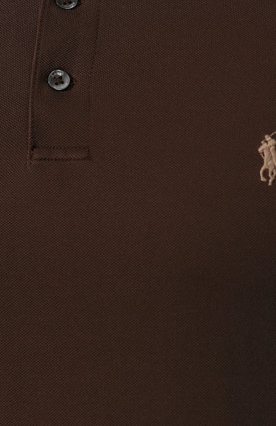 Хлопковое поло POLO RALPH LAUREN, арт. 710541705, фото 5