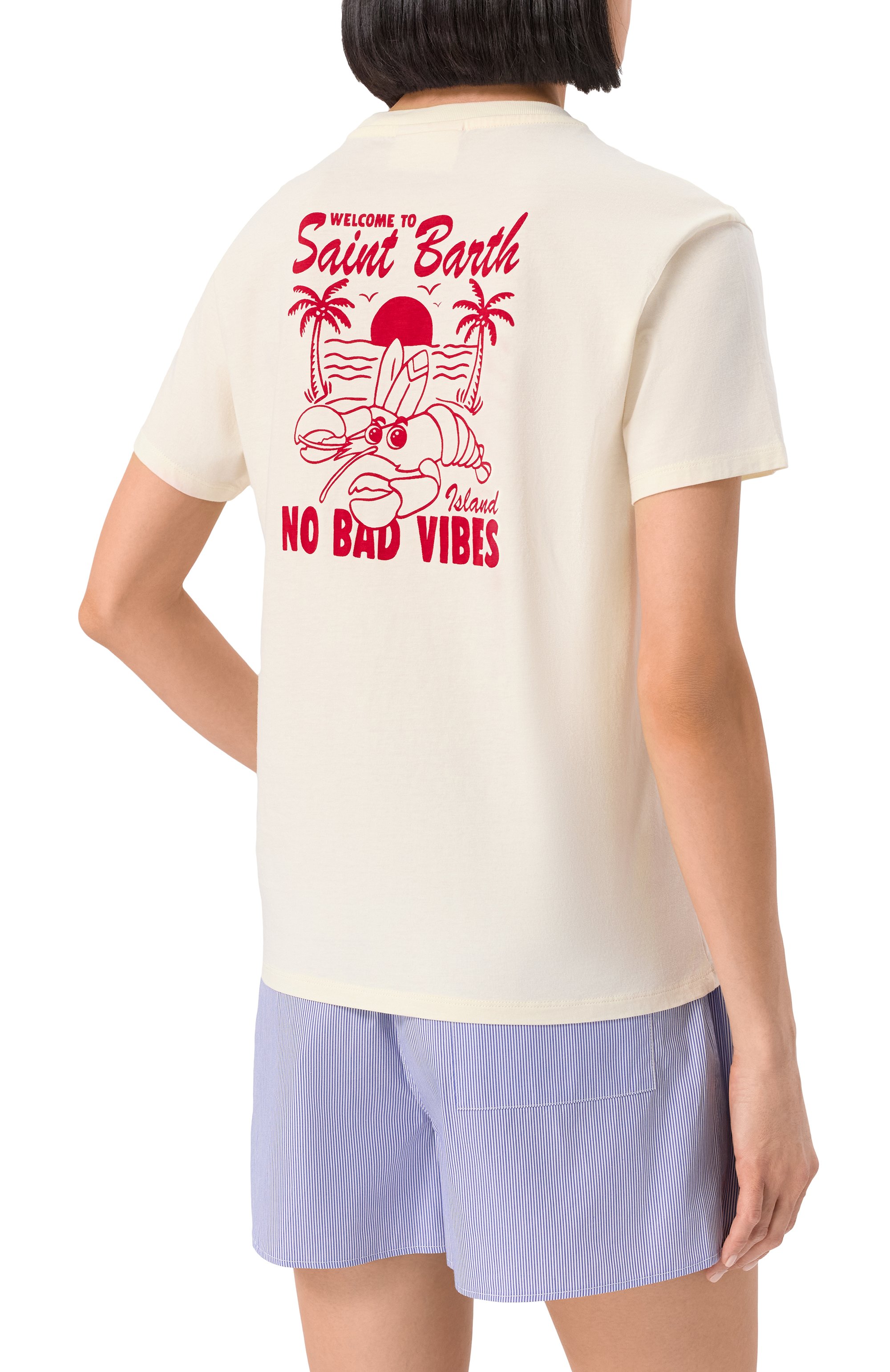 Хлопковая футболка MC2 SAINT BARTH, арт. STBW EMILIE/06821H, фото 4