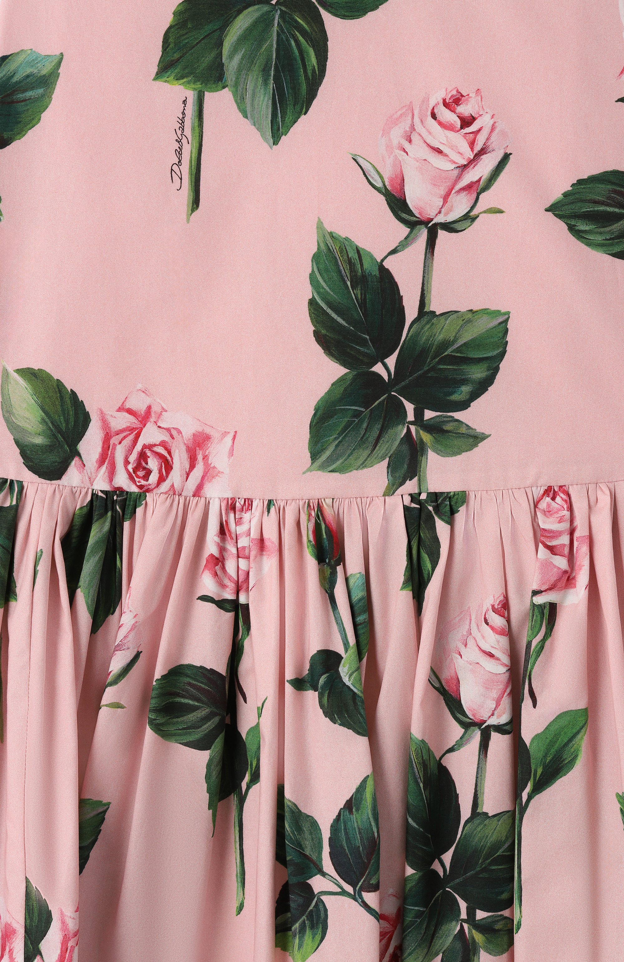 Хлопковое платье DOLCE & GABBANA, арт. L53DH9/HS5S7/2-6, фото 3