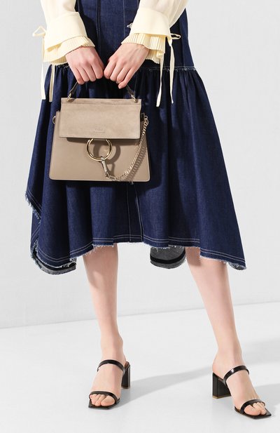 Сумка faye small CHLOÉ бежевого цвета по цене 216000 руб., арт. CHC20SS203H20, фото 2 Сумка faye small CHLOÉ, арт. CHC20SS203H20, фото 2