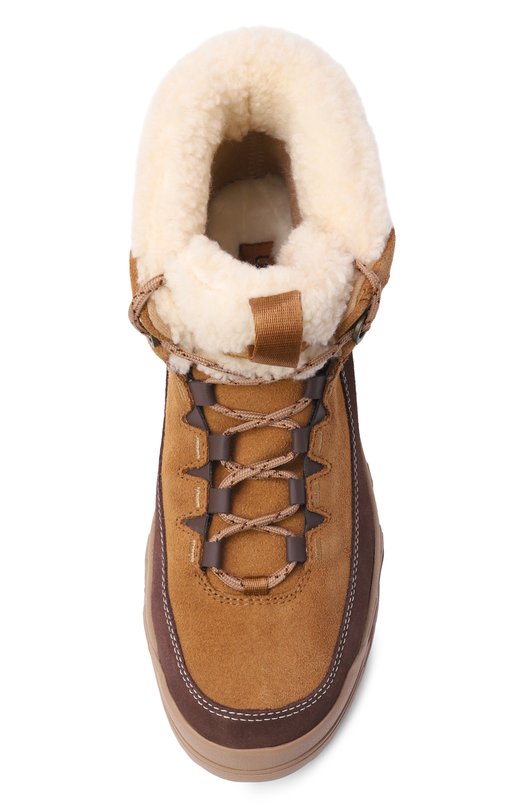 Замшевые ботинки TerreTrail Cozy Lace UGG 1158210 Коричневый  1158210 Фото 6