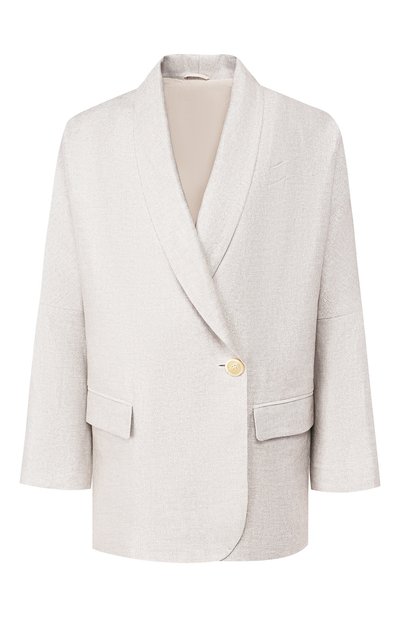 Женский льняной жакет BRUNELLO CUCINELLI, арт. MF5988979