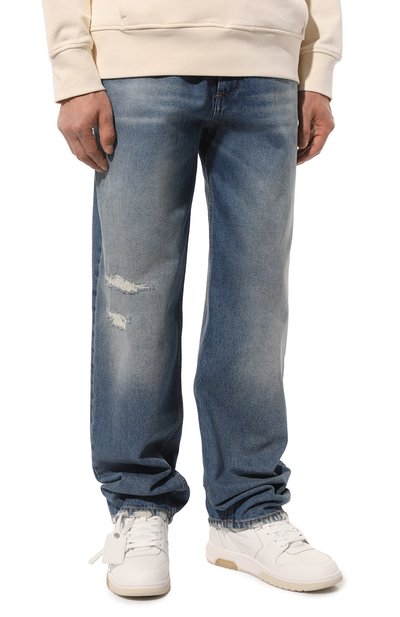 Кожаные кеды out of office OFF-WHITE, арт. OMIA189C99LEA0050110, фото 3