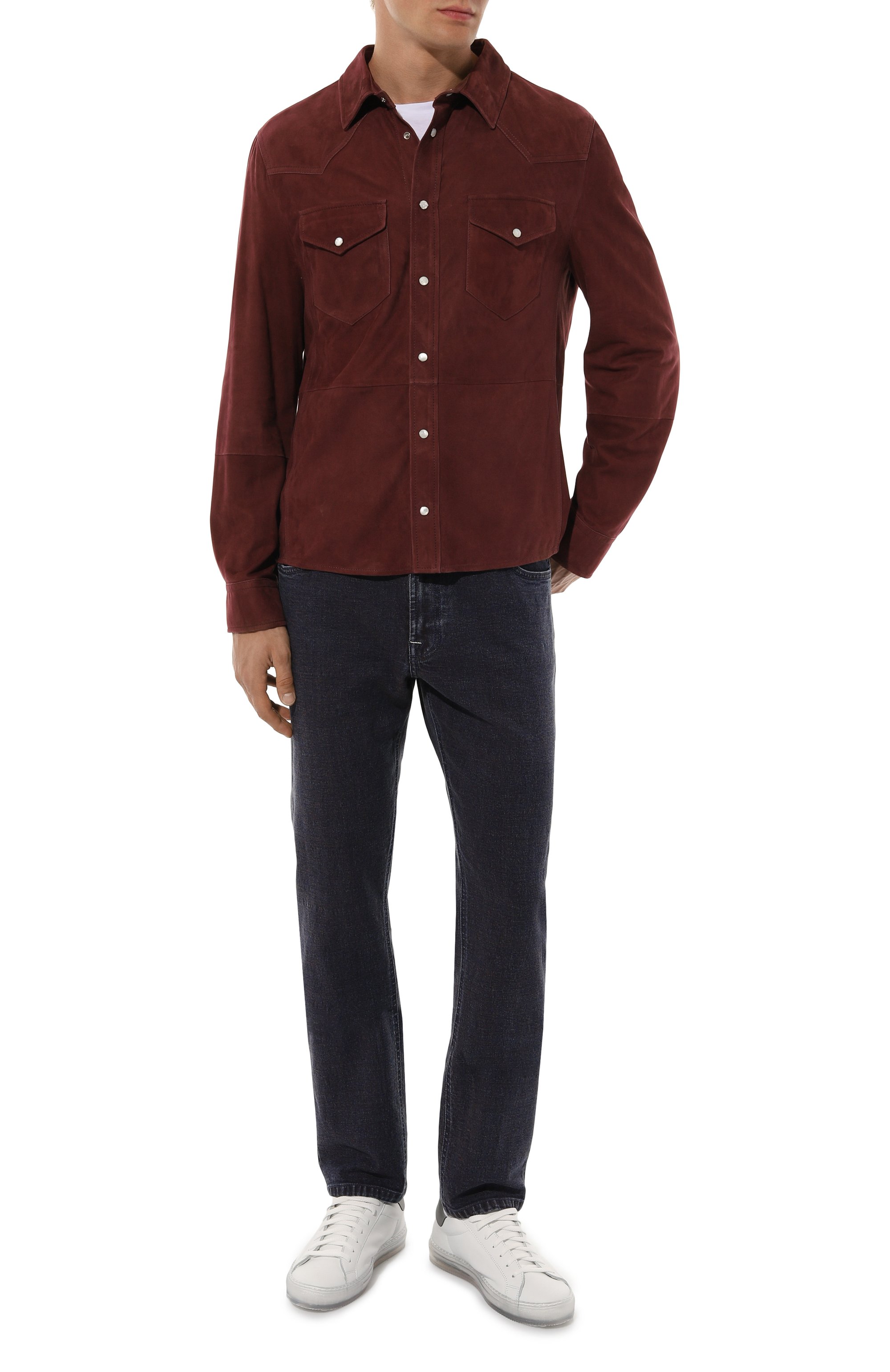 Замшевая куртка-рубашка BRUNELLO CUCINELLI, арт. MPCMI1721, фото 2