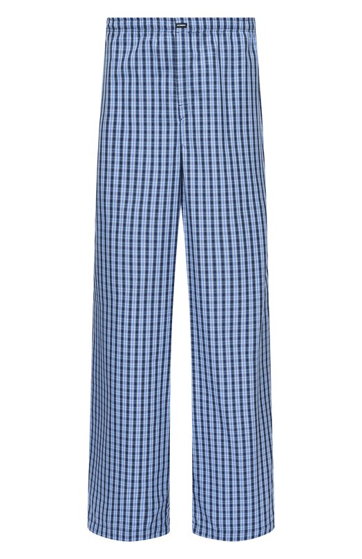 Хлопковые брюки VETEMENTS ME76PA044N/26132 P0PLIN Синий ME76PA044N/26132 P0PLIN