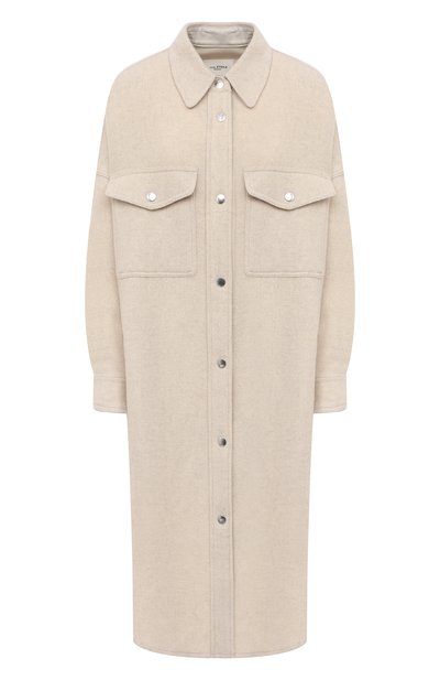 Женское шерстяное пальто ISABEL MARANT ETOILE, арт. MA0902-21P064E/F0NTIA