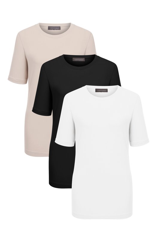 Комплект из трех футболок Lorena Antoniazzi TS24B0X/9999 Разноцветный TS24B0X/9999