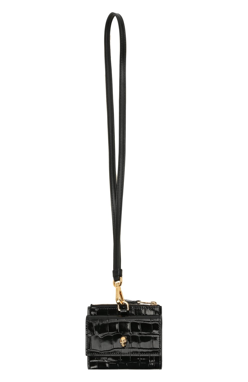 Кожаный футляр для кредитных карт ALEXANDER MCQUEEN, арт. 648023/1JMFG, фото 4