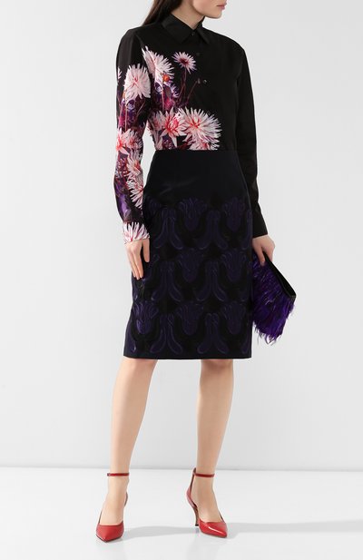 Хлопковая рубашка DRIES VAN NOTEN, арт. 192-30742-8417, фото 2