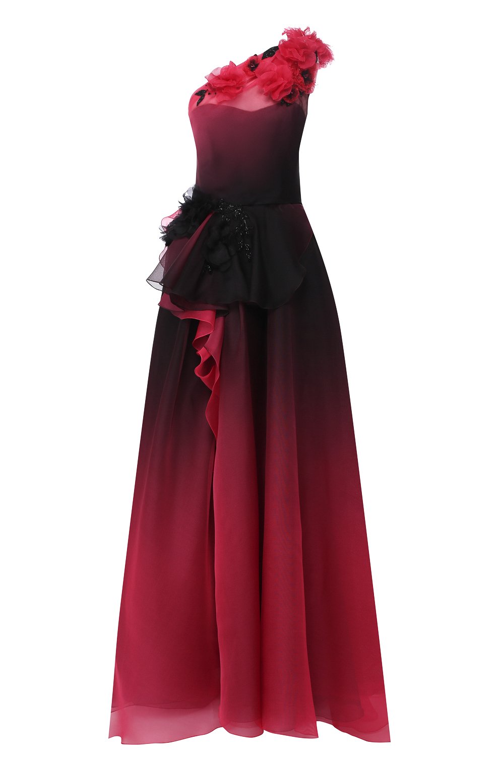 Шелковое платье MARCHESA, арт. M29813, фото 1