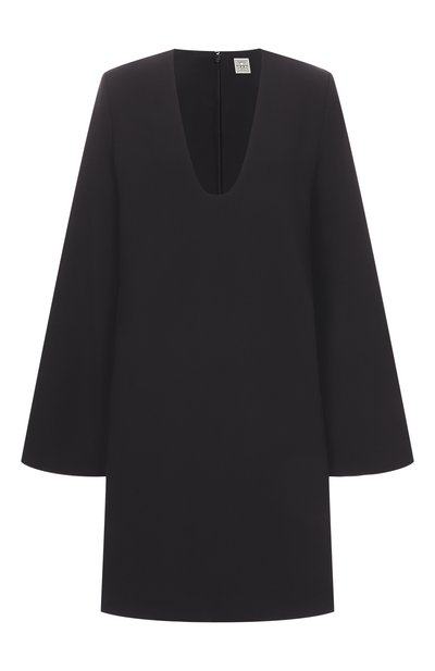 Женское платье из вискозы и хлопка TOTEME, арт. 254-WRD0269-FB0506