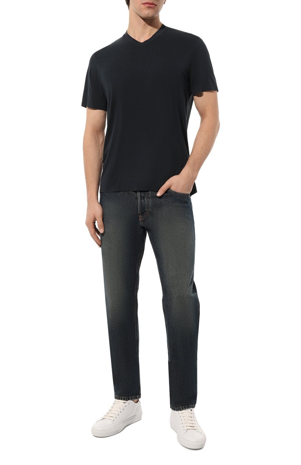 Хлопковая футболка JAMES PERSE, арт. MELJ3248/FRNV, фото 2