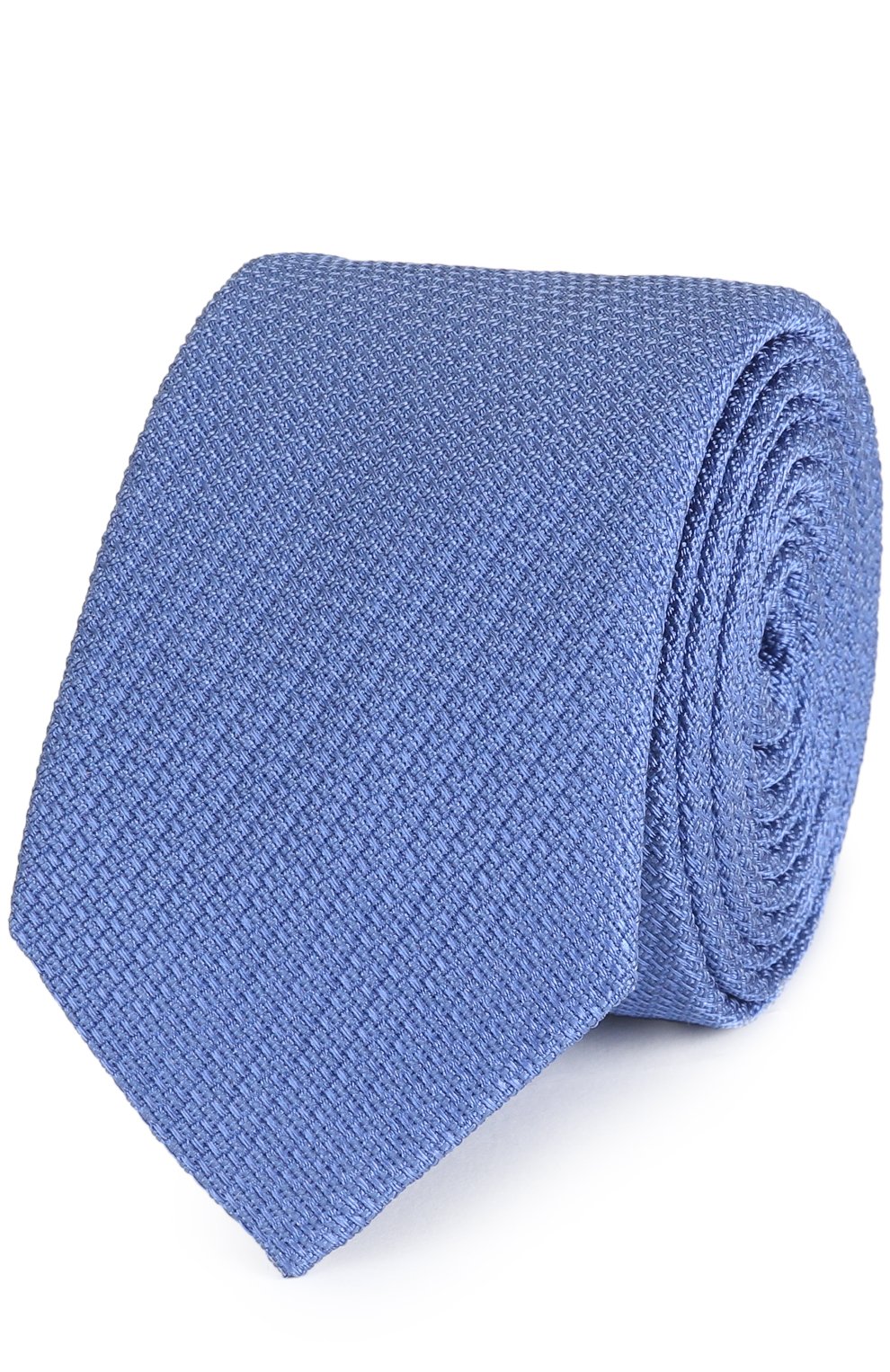 Шелковый галстук BRIONI голубого цвета по цене 26600 руб., арт. 061F/PZ416, фото 1 Шелковый галстук BRIONI, арт. 061F/PZ416, фото 1