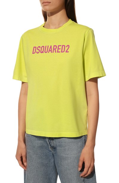 Хлопковая футболка DSQUARED2, арт. S75GD0283/S22427, фото 3