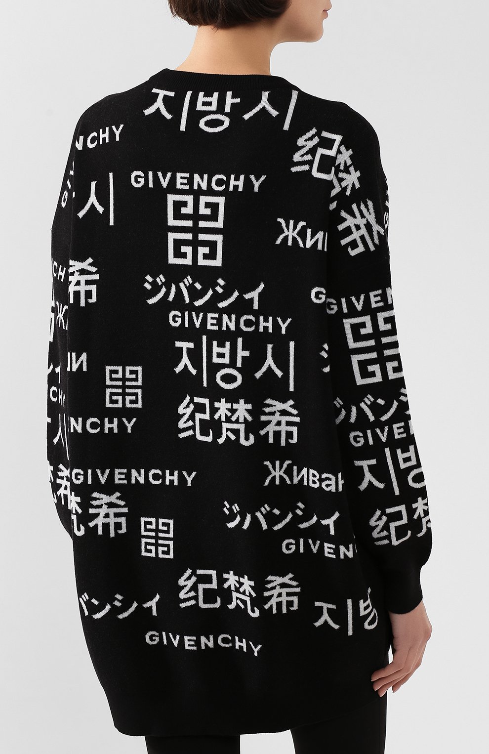 Свитер из смеси шерсти и кашемира GIVENCHY, арт. BW90894Z5Z, фото 4