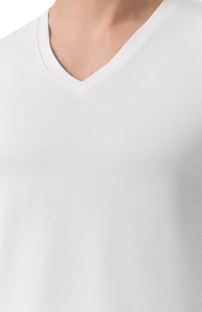 Хлопковая футболка ZEGNA, арт. N2M800/090, фото 5