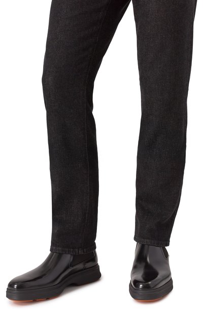 Кожаные челси easy nova SANTONI, арт. MGEG19169NEAXNTG, фото 3