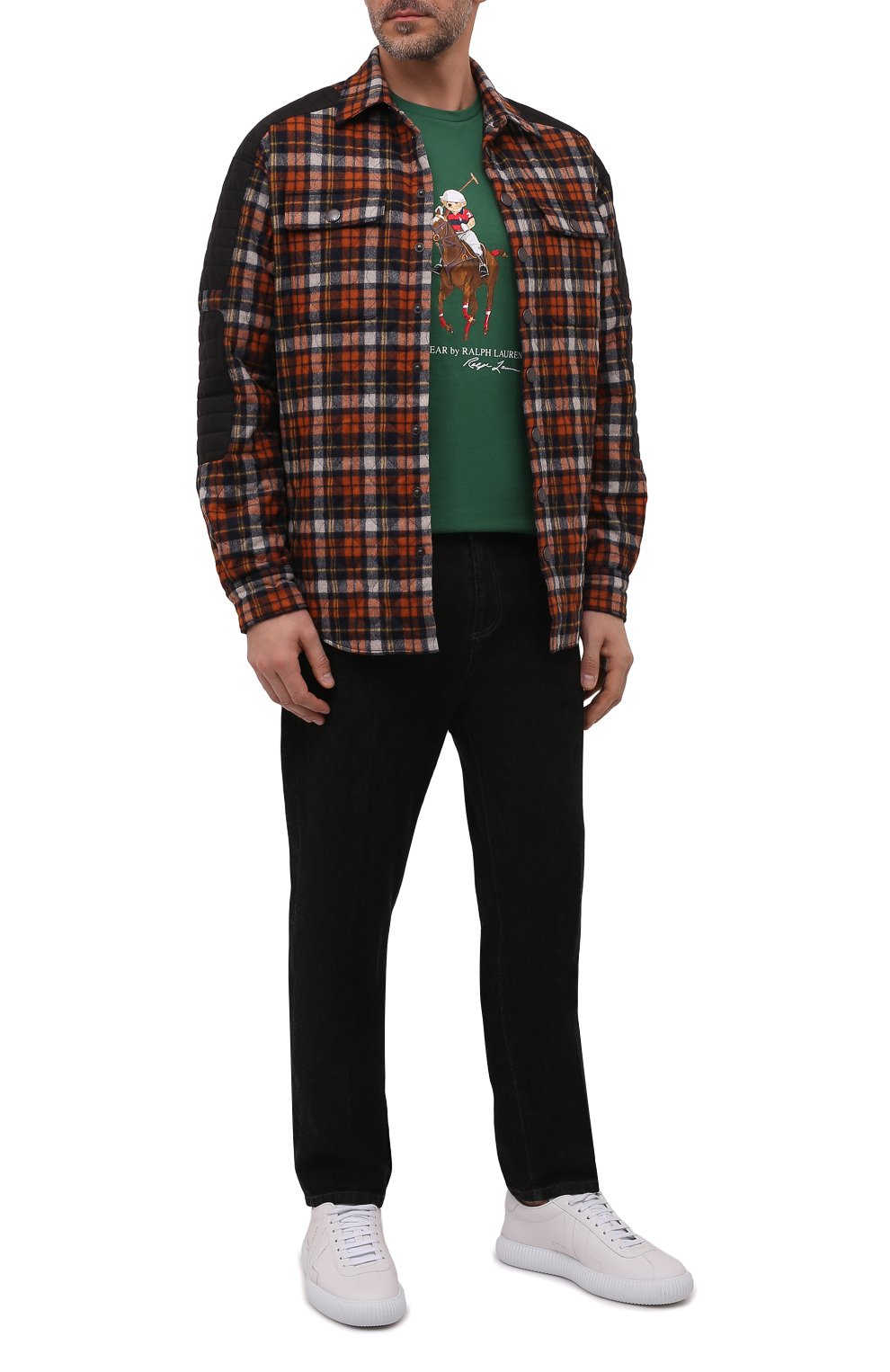 Хлопковая футболка POLO RALPH LAUREN, арт. 710853310, фото 2