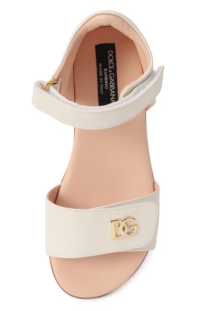 Кожаные сандалии DOLCE & GABBANA, арт. D20099/A1223/24-28, фото 4