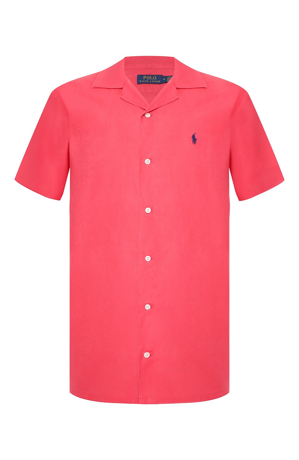 Рубашка из смеси льна и хлопка POLO RALPH LAUREN фуксия цвета по цене 16650 руб., арт. 710742190, фото 1 Рубашка из смеси льна и хлопка POLO RALPH LAUREN, арт. 710742190, фото 1