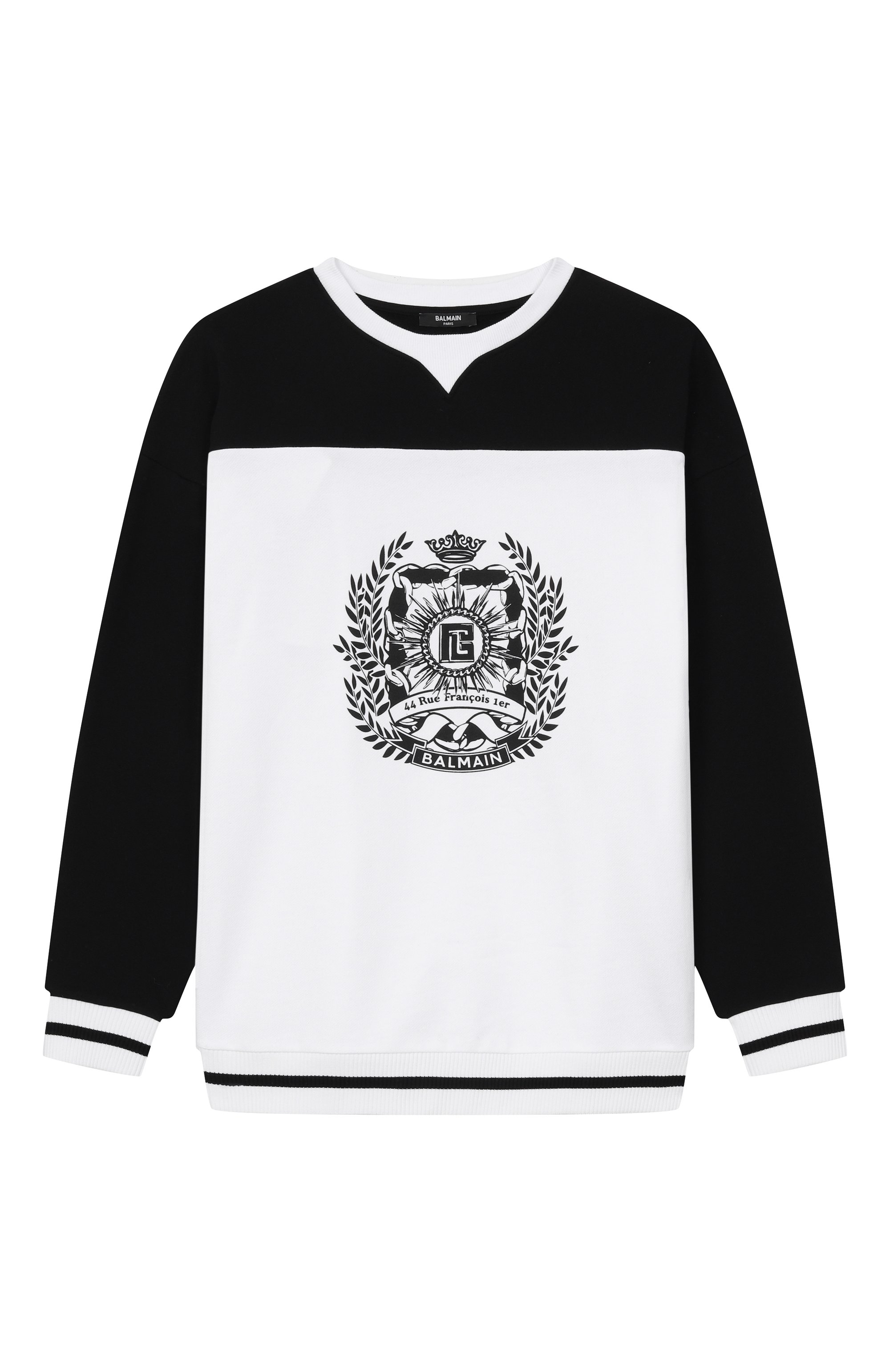 Хлопковый свитшот BALMAIN, арт. BY4P50, фото 1