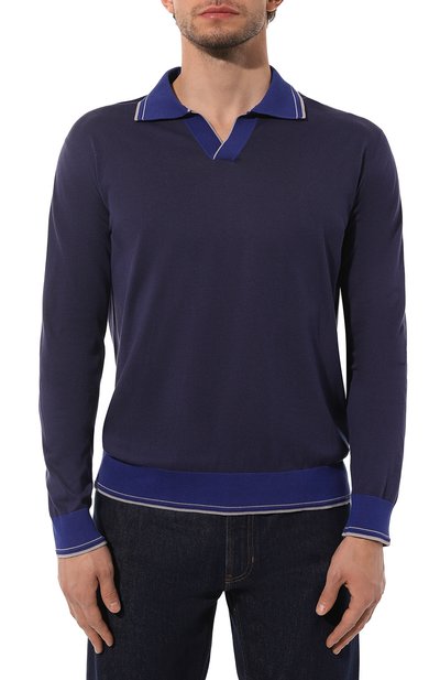 Хлопковое поло STEFANO RICCI, арт. K313042PSL/F24147, фото 3