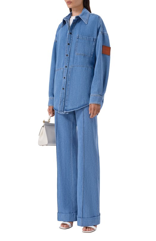 Джинсовая рубашка Missoni DS26SJ0N/BW00ZB Голубой  DS26SJ0N/BW00ZB Фото 2