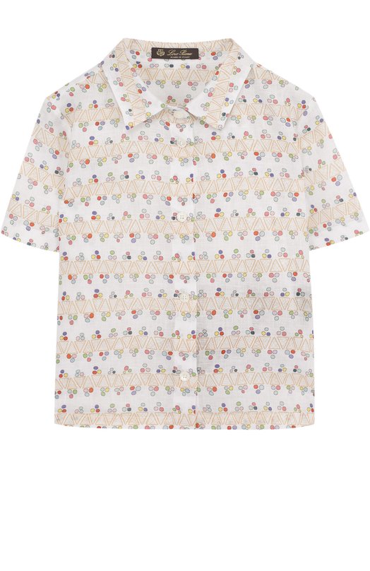 

Льняная рубашка Loro Piana, Разноцветный