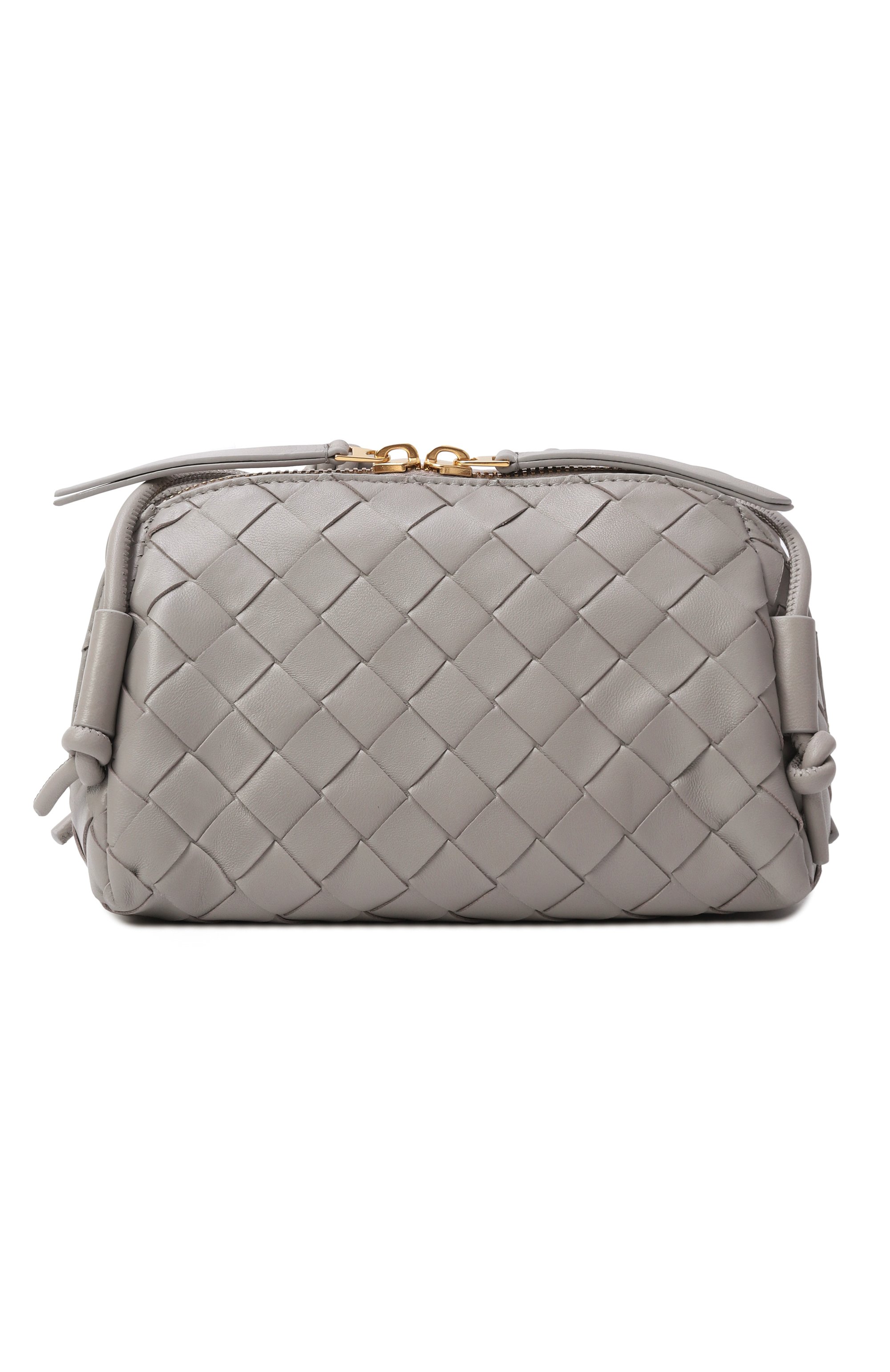 Сумка concert pouch BOTTEGA VENETA серого цвета по цене 246500 руб., арт. 794258/VCPP1, фото 1 Сумка concert pouch BOTTEGA VENETA, арт. 794258/VCPP1, фото 1