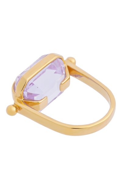 Кольцо CRYSTALLINE JEWELLERY сиреневого цвета по цене 29110 руб., арт. 602, фото 3 Кольцо CRYSTALLINE JEWELLERY, арт. 602, фото 3