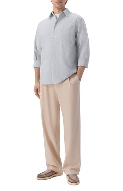 Мужские брюки из хлопка и шелка MVST, арт. 25E/X1P/0/B011/0207