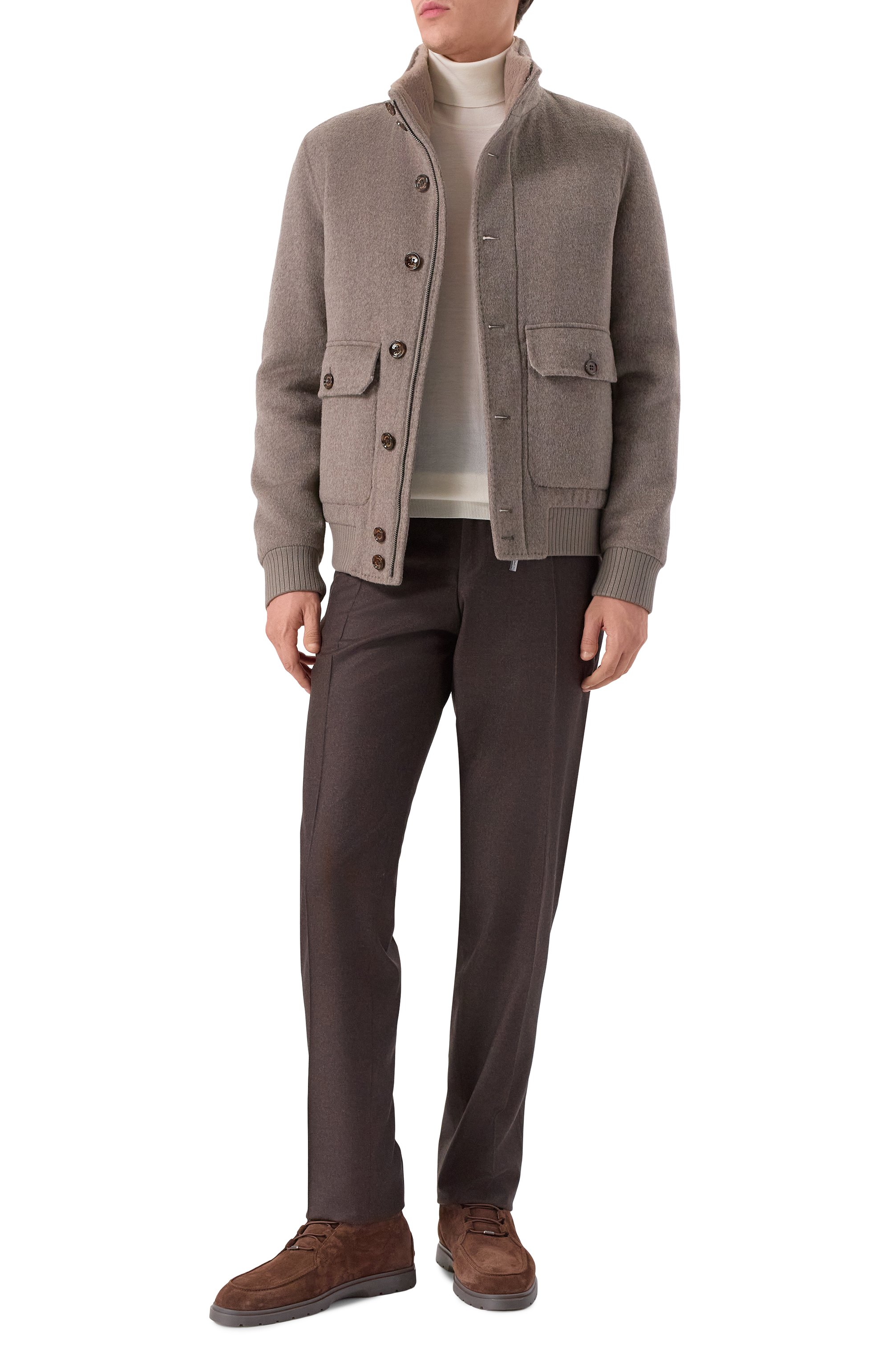 Бомбер из шерсти и вискозы GIMO'S, арт. 5W20.U.020.605, фото 2