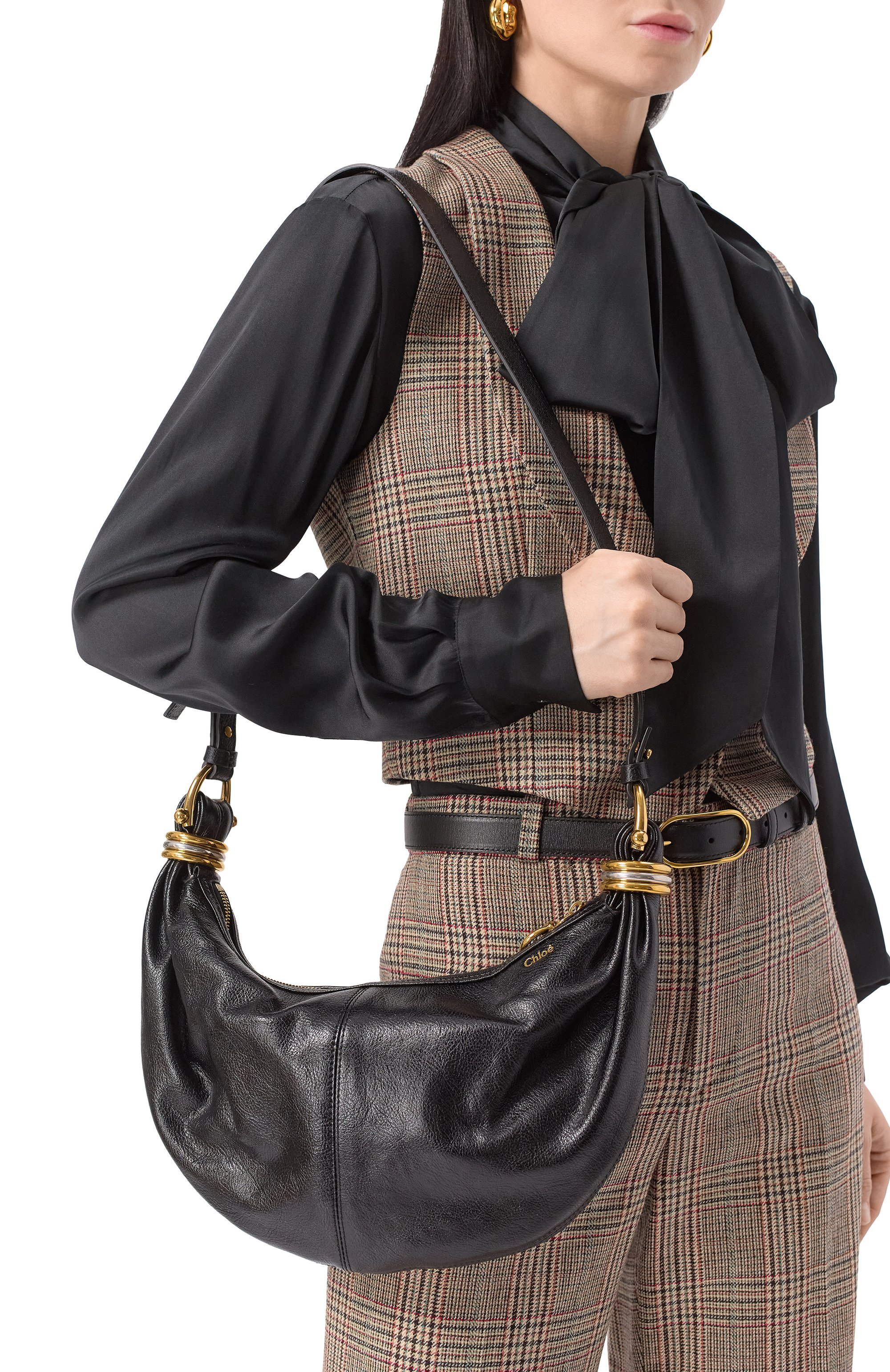 Сумка bracelet small CHLOÉ, арт. CHC24AS611N72, фото 2