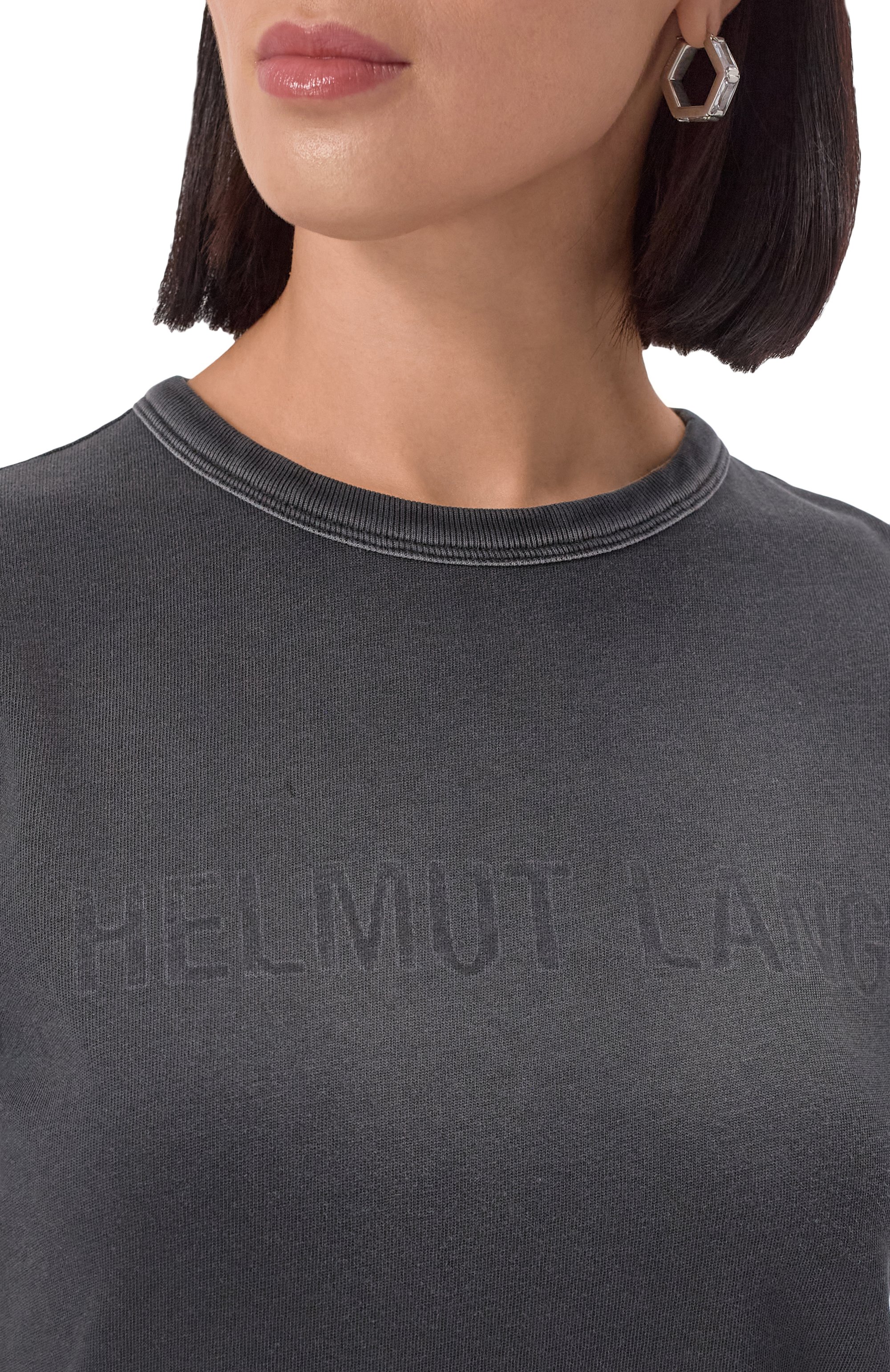 Хлопковая футболка HELMUT LANG, арт. P05HW508, фото 5