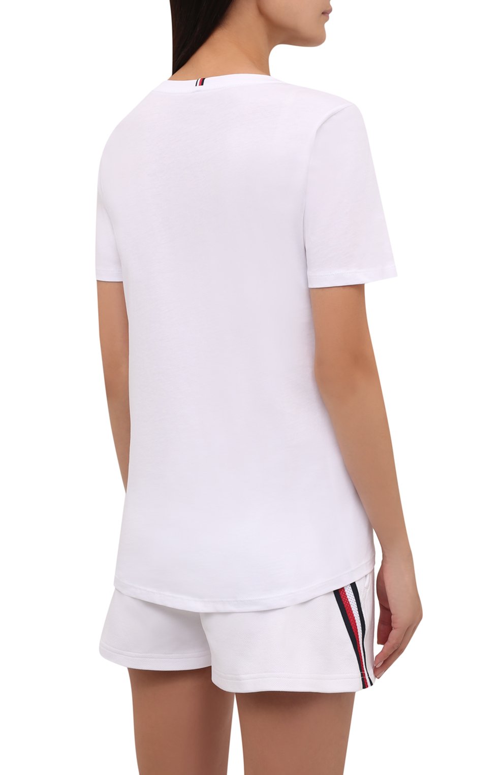 Хлопковая футболка TOMMY HILFIGER, арт. S10S101016, фото 5