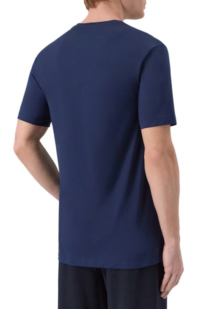 Хлопковая футболка HANRO, арт. 075430, фото 4