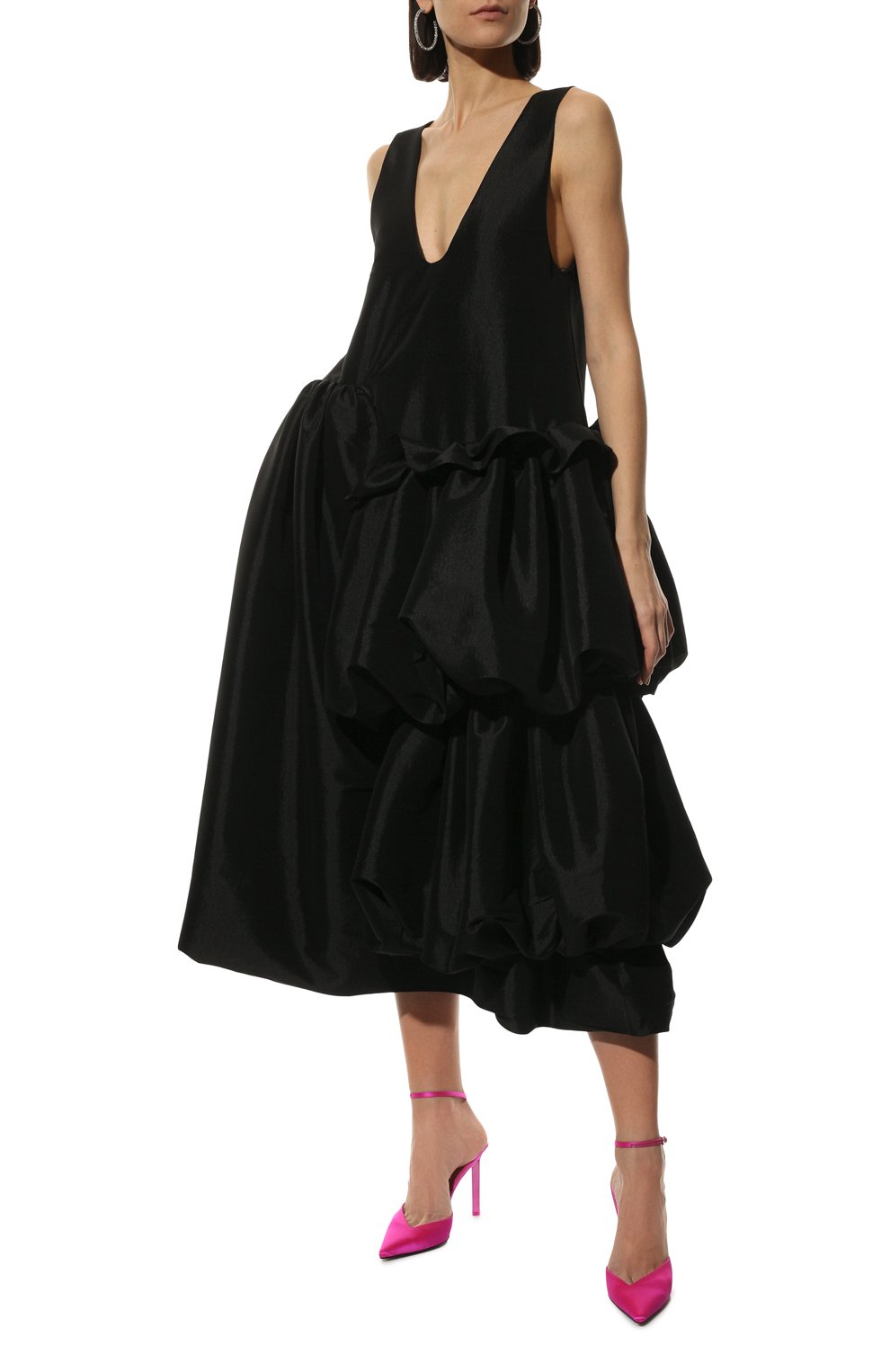 Шелковое платье KIKA VARGAS, арт. AGN0DICE DRESS/TAFFETA, фото 2