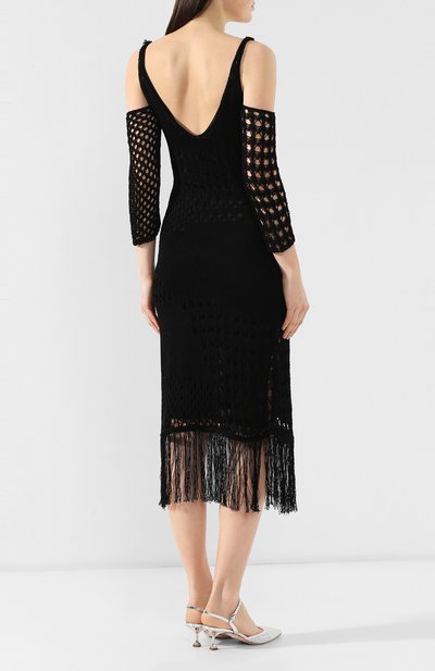 Платье из смеси хлопка и вискозы ALTUZARRA, арт. 219-832-981, фото 4
