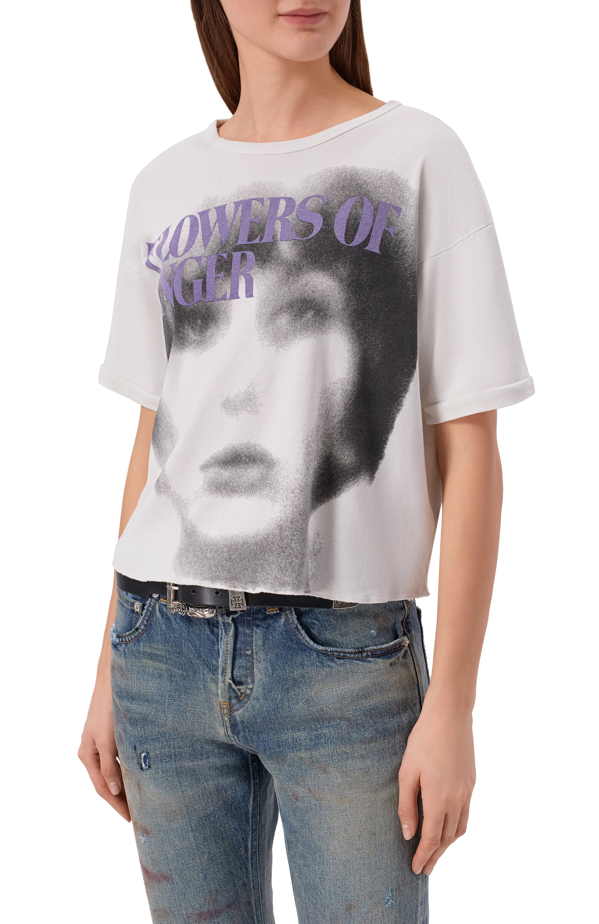 Хло пковая футболка ENFANTS RICHES DEPRIMES, арт. 120-568/C0TT0N, фото 3