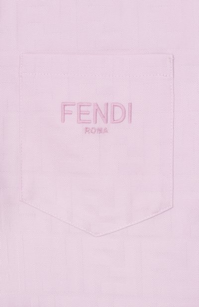 Хлопковое платье FENDI, арт. JFB852/AS64/8A-12+, фото 3