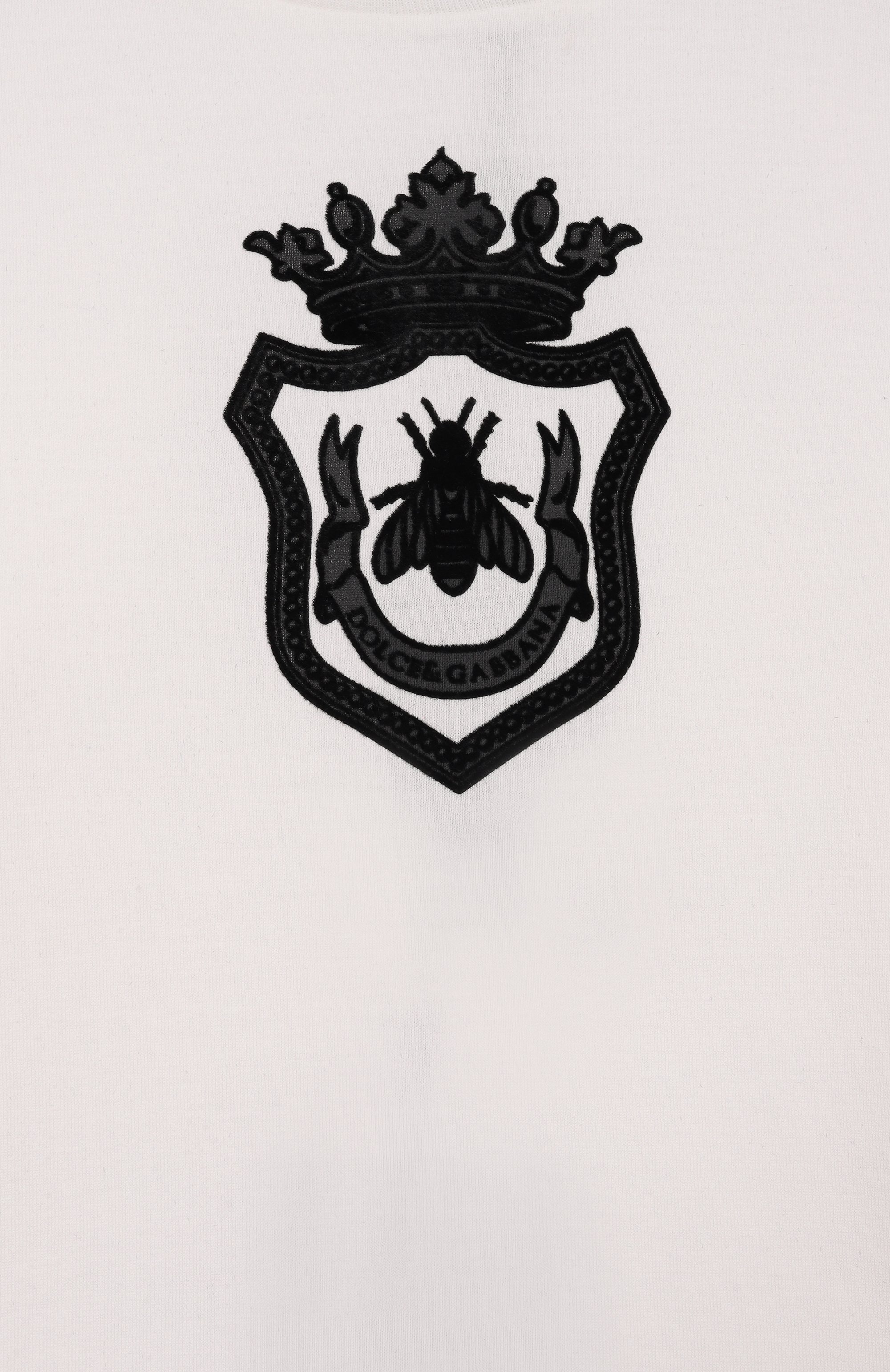 Хлопковая футболка DOLCE & GABBANA, арт. L4JTHV/G7PMJ, фото 3