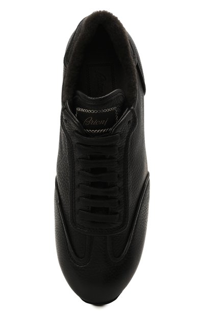 Кожаные кроссовки BRIONI, арт. QHI90L/09712, фото 5