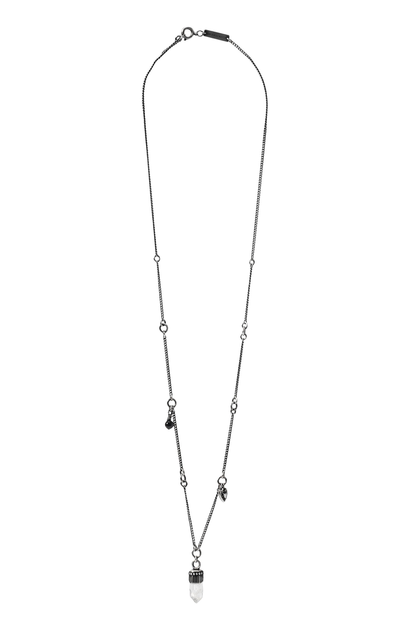 Колье ANN DEMEULEMEESTER серебряного цвета по цене 92300 руб., арт. B0014285/0T018, фото 1 Колье ANN DEMEULEMEESTER, арт. B0014285/0T018, фото 1