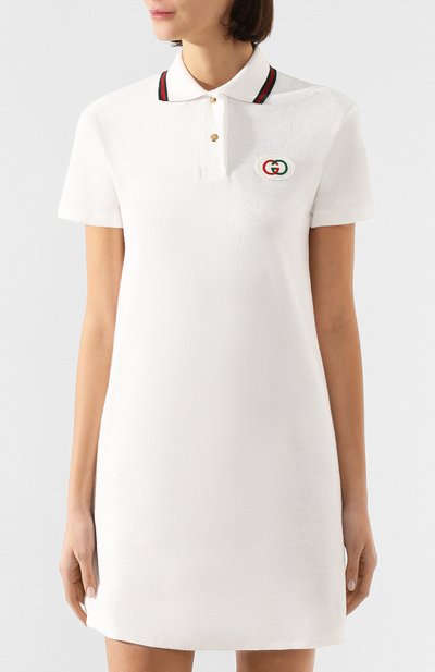 Хлопковое платье GUCCI, арт. 610084/XJBYY, фото 3