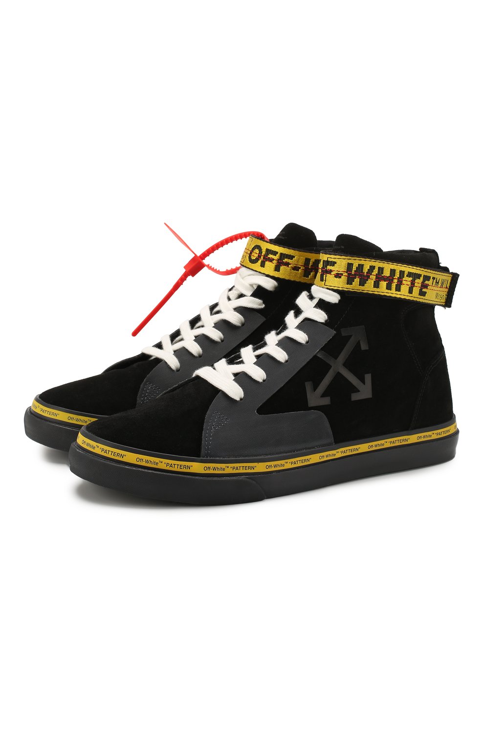 Замшевые кеды OFF-WHITE, арт. 0MIA116R207800551060, фото 1