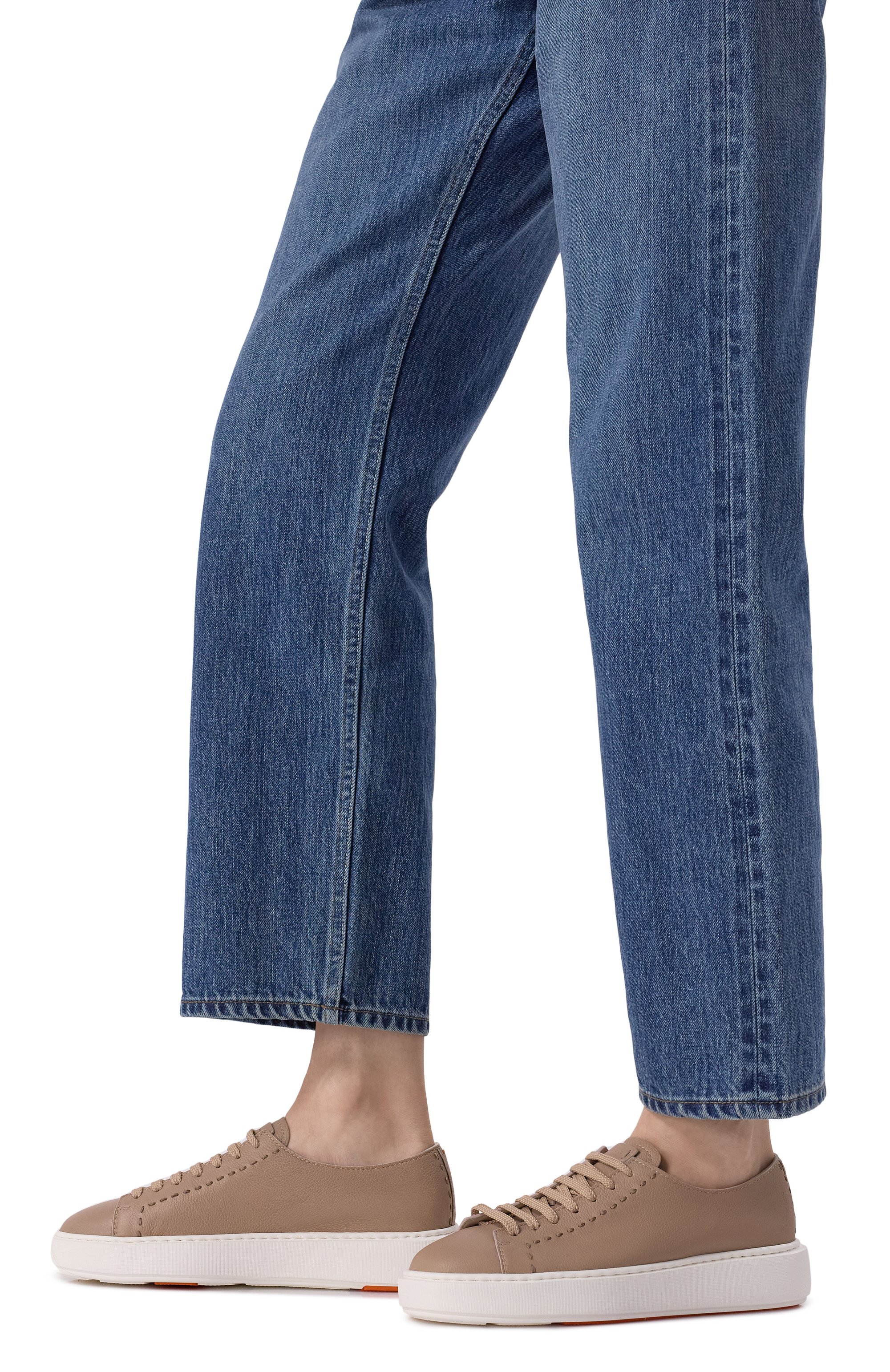 Кожаные кеды SANTONI, арт. WBCG61355BARTDYI, фото 3