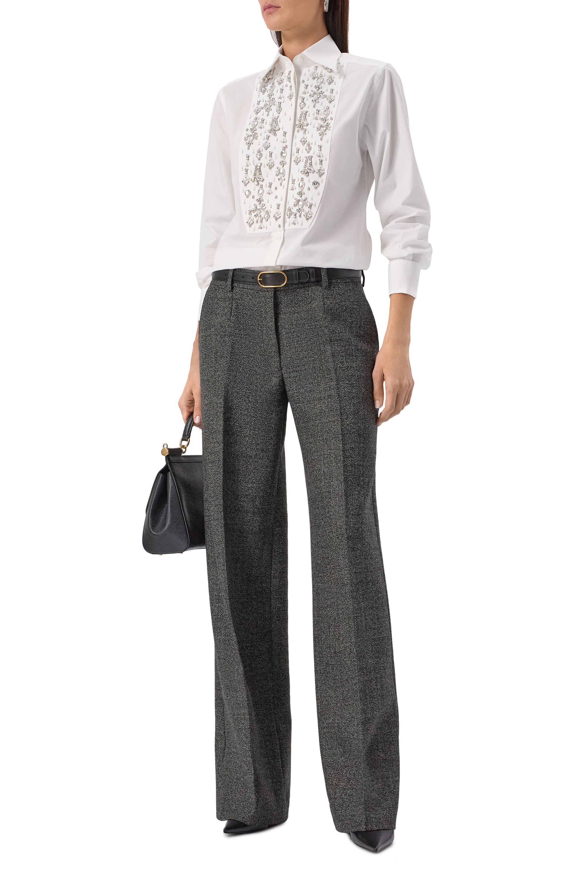 Хлопковая рубашка DOLCE & GABBANA, арт. F5T16Z/FU5T9, фото 2